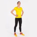 Joma 82P4R2484 أصفر قميص قصير الأكمام سجل الثاني نحيف - Image 4