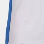 Joma 82P4R2488 أبيض أزرق ملكي قميص قصير الأكمام سجل الثاني نحيف - Image 9