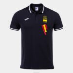 Joma 82P4R249 الأزرق الداكن الأبيض قميص بولو قصير الأكمام اللجنة الأولمبية الترفيهية الإسبانية