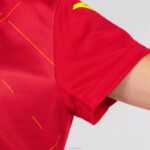Joma 82P4R2513 أحمر قميص قصير الأكمام 1st اختيار موحدة الإسبانية كرة الصالات نحيف - Image 6