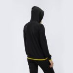 Joma 82P4R2518 أصفر مسود سوبرنوفا سترة مقنعين نحيف - Image 2