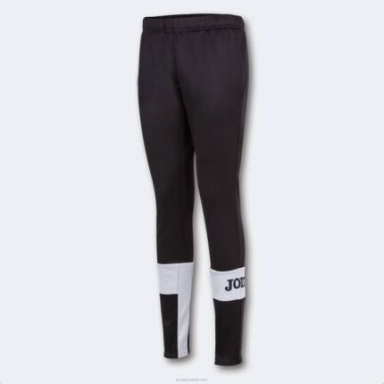 Joma 82P4R2520 أسود أبيض ينجس السراويل الحرية نحيف