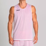 Joma 82P4R2521 احمر ابيض بلا أكمام تي شيرت آرو - Image 5
