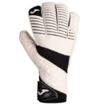 Joma 82P4R2522 أبيض أسود منطقة قفازات حارس مرمى كرة القدم 19