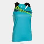 Joma 82P4R2544 الفلورسنت الفيروز الأسود النخبة أعلى الخزان x نحيف
