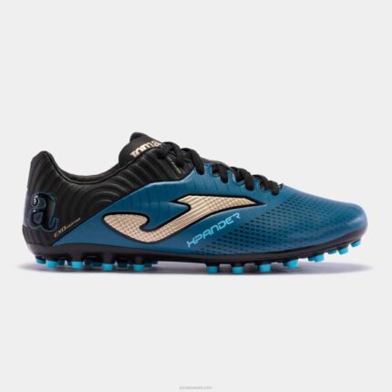 Joma 82P4R2549 البترول الأسود حذاء كرة القدم xpander 23 عشب صناعي