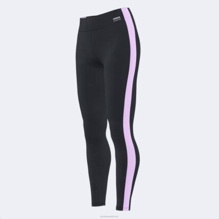 Joma 82P4R2566 أسود أرجواني لباس ضيق طويل دافني نحيف