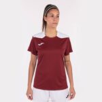 Joma 82P4R2575 بورجوندي أبيض بطولة قميص قصير الأكمام سادسا نحيف - Image 2