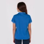 Joma 82P4R2577 أزرق ملكي أبيض بطولة قميص بولو قصير الاكمام vi نحيف - Image 3
