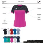 Joma 82P4R2587 أبيض كحلي قميص قصير الأكمام مونتريال نحيف - Image 10