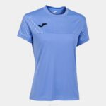 Joma 82P4R2591 أزرق قميص قصير الأكمام مونتريال نحيف