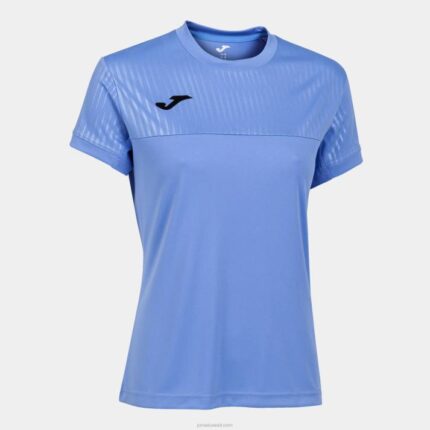 Joma 82P4R2591 أزرق قميص قصير الأكمام مونتريال نحيف