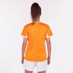 Joma 82P4R2600 برتقالي أبيض قميص قصير الأكمام toletum الثاني نحيف - Image 4