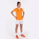 Joma 82P4R2600 برتقالي أبيض قميص قصير الأكمام toletum الثاني نحيف - Image 5