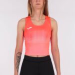 Joma 82P4R2607 نيون المرجان الأبيض النخبة أعلى الخزان السابع نحيف - Image 2