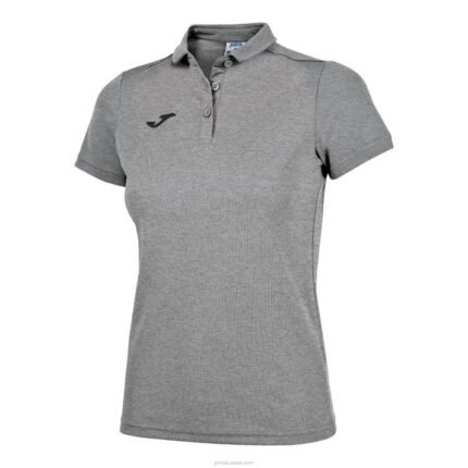 Joma 82P4R2611 مزيج الرمادي قميص بولو قصير الأكمام هواية نحيف