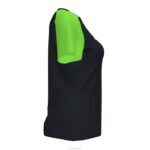 Joma 82P4R2614 أسود أخضر نيون قميص بأكمام قصيرة أكاديمية رابعا نحيف - Image 4
