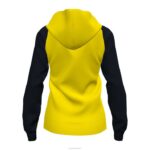 Joma 82P4R2616 أصفر أسود أكاديمية جاكيت مقنع رابعًا نحيف - Image 2
