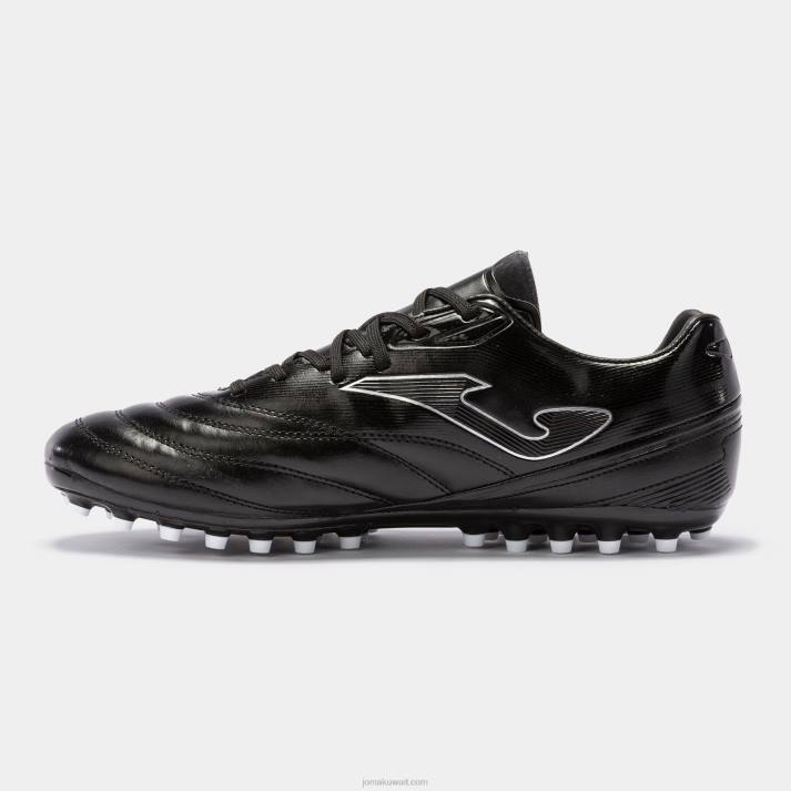 Joma 82P4R2635 أسود حذاء كرة القدم n-10 22 عشب صناعي - Image 2