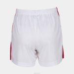 Joma 82P4R2649 أبيض أحمر شورت ماكسي نحيف - Image 2