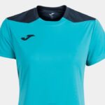 Joma 82P4R2659 الفلورسنت الفيروز الأزرق الداكن بطولة قميص قصير الأكمام سادسا نحيف - Image 8
