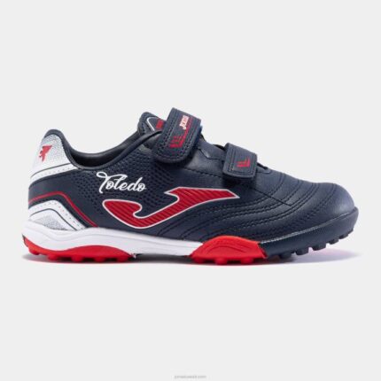 Joma 82P4R2712 الأزرق الداكن حذاء كرة القدم توليدو 22 تيرف جونيور