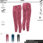 Joma 82P4R2718 لون القرنفل لباس ضيق طويل فتاة حنا - Image 9