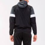 Joma 82P4R271 أسود رمادي غامق طاقم سترة المطر رابعا رجال - Image 3