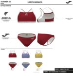Joma 82P4R2724 أحمر فتاة بيكيني سانتا مونيكا - Image 5