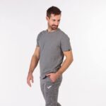Joma 82P4R276 مزيج الرمادي قميص قصير الاكمام صحراوي رجال - Image 4