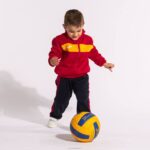 Joma 82P4R2771 أحمر أزرق كحلي بدلة رياضية صغار شريط - Image 5