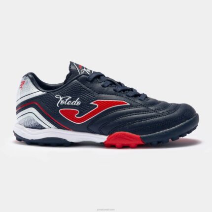 Joma 82P4R2772 الأزرق الداكن حذاء كرة القدم توليدو 22 تيرف جونيور