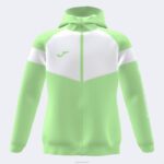 Joma 82P4R2806 أخضر مقنع سترة فتاة بارك