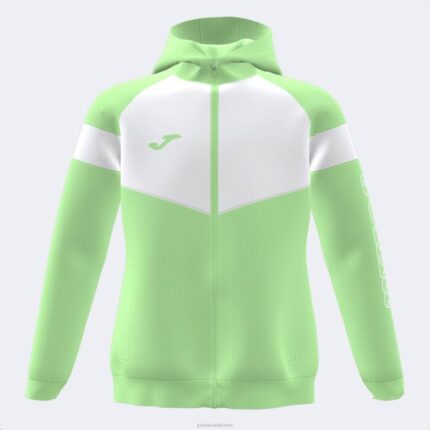 Joma 82P4R2806 أخضر مقنع سترة فتاة بارك