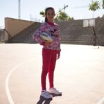 Joma 82P4R2814 ضارب الى الحمرة لباس ضيق طويل شارع الفتاة - Image 2