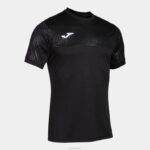 Joma 82P4R283 أسود قميص قصير الأكمام مونتريال رجال