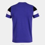 Joma 82P4R2843 أسود أرجواني قميص بأكمام قصيرة طاقم رابعا رجال - Image 2