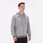 Joma 82P4R2852 مزيج الرمادي سترة مقنعين في الحرم الجامعي ثالثا رجال - Image 2