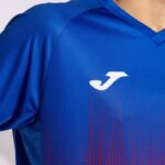 Joma 82P4R2857 أحمر أزرق ملكي قميص بأكمام قصيرة النمر الرابع رجال - Image 5