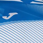 Joma 82P4R2878 أبيض أزرق ملكي قميص بأكمام قصيرة سوبر نوفا الثاني رجال - Image 3
