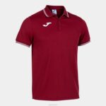 Joma 82P4R2884 بورجوندي قميص بولو بأكمام قصيرة الحرم الجامعي iii رجال