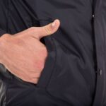 Joma 82P4R2885 أسود Rainjacket pasarela III رجال - Image 5