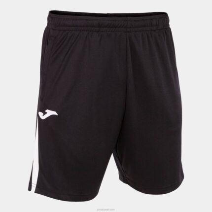 Joma 82P4R2915 أسود أبيض بطولة برمودا شورتات vii رجال