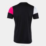 Joma 82P4R2920 أسود أبيض وردي قميص طاقم قصير الأكمام v رجال - Image 2