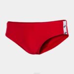 Joma 82P4R2934 أحمر ملخصات السباحة سبلاش رجال