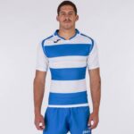 Joma 82P4R2935 أزرق ملكي أبيض قميص قصير الأكمام prorugby الثاني رجال - Image 2