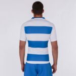 Joma 82P4R2935 أزرق ملكي أبيض قميص قصير الأكمام prorugby الثاني رجال - Image 3