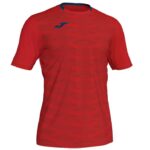Joma 82P4R2939 أحمر قميص بأكمام قصيرة MySkin Academy رجال