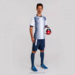Joma 82P4R2945 أبيض كحلي قميص بأكمام قصيرة سوبر نوفا رجال - Image 3