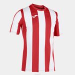 Joma 82P4R2951 احمر ابيض قميص بأكمام قصيرة بين رجال